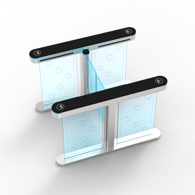 Office Building Speed Turnstile Gate with 2 Million Trouble-Free Operation Times and Customizable Face Recognition Detector