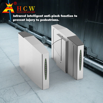 QR Code Flap Barrier Turnstile Biometric Recognition Access Control Turnstiles