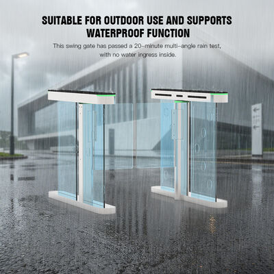 HCW High Security Speed Lane Turnstile with Face Recognition and 24/7 Uninterrupted Operation for Access Control