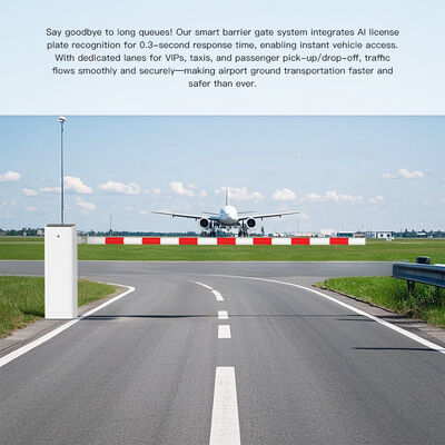 HCW Smart System Parking Barrier Gate with License Plate Recognition and Automatic Lifting for Efficient Traffic Control