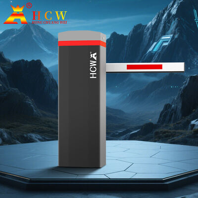 HCW Parking Barrier Gate with Cold Rolled Plate Adjustable Speed and All-Weather Reliability for Durable Access Control