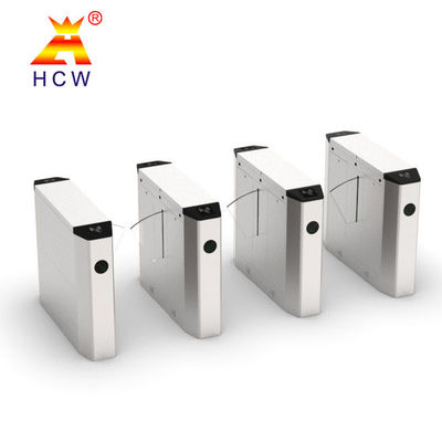Comparecimento retrátil IP54 de Wing Gate Turnstile With Time da barreira da aleta