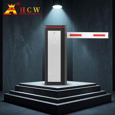 HCW Automático Porta de Barreira de Boom 24v DC Sistema de Porta de Barreira de Motor Sem Escova Barreira Inteligente