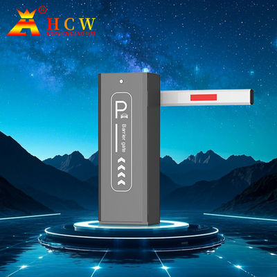 Barreira de estacionamento eletrônica RFID HCW com sistema LPR