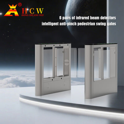 HCW CE Barreira Porta giratório 510mm Largura Controle de Acesso Inteligente