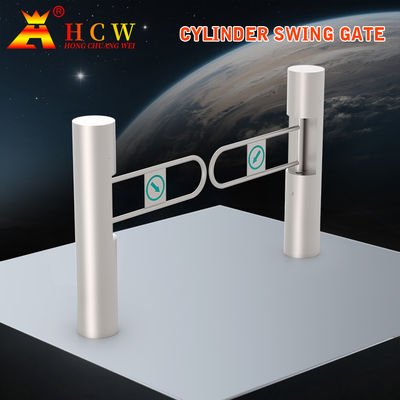 HCW AC220V Ponte de barreira de balanço Ponte de balanço de pedestres de via única / de duas vias Porta giratória de balanço