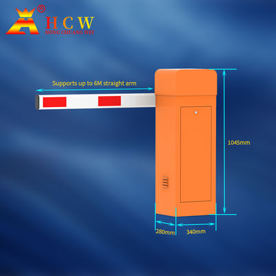 HCW Portão de barreira de poste de trânsito Community Electric AC110V 150W OEM estacionamento