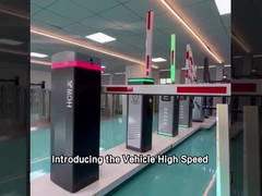 CW253 HCW Portão de barreira de estacionamento Motor sem escovas de alta velocidade 150W Automático com luz LED para estacionamento