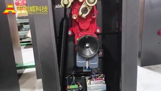 Teste de haste telescópica de 8 metros para portão de barreira