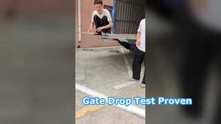 Extreme Weather Barrier Gate Drop Test